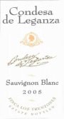 Condesa de Leganza Sauvignon Bnc 2005 Front Label