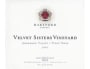 Hartford Court Velvet Sisters Vineyard Pinot Noir 2001 Front Label