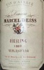 Marcel Deiss Beblenheim Riesling 2002 Front Label