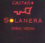 Bodegas Castano Solanera 2002 Front Label