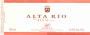 Consejo de la Alta Alta Rio Reserva 2008 Front Label