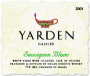 Yarden Sauvignon Blanc  (OU Kosher) 2001 Front Label