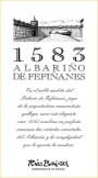 Palacio de Fefinanes 1583 Albarino de Fefinanes 2015 Front Label