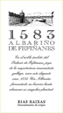 Palacio de Fefinanes 1583 Albarino de Fefinanes 2010 Front Label