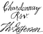 Jefferson Reserve Chardonnay 2002 Front Label