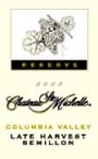 Chateau Ste. Michelle Reserve Late Harvest Semillon (half-bottle) 2000 Front Label