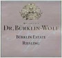 Burklin-Wolf Pfalz Estate Riesling 2002 Front Label