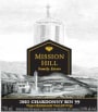 Mission Hill Bin 99 Chardonnay 2002 Front Label