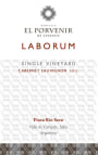 El Porvenir de Cafayate Laborum Cabernet Sauvignon 2012 Front Label