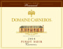 Domaine Carneros Clonal Series Pommard Pinot Noir 2014 Front Label