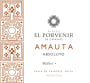 El Porvenir de Cafayate Absoluto Malbec 2014 Front Label