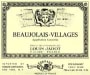 Louis Jadot Beaujolais-Villages 2003 Front Label