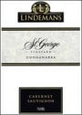 Lindeman’s Bin Series St. George Cabernet Sauvignon 2000 Front Label