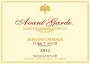 Domaine Carneros Avant-Garde Pinot Noir 2012 Front Label