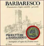 Produttori del Barbaresco Barbaresco 1998 Front Label