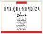 Enrique Mendoza Crianza Shiraz 2011 Front Label