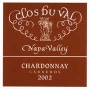 Clos du Val Carneros Chardonnay 2002 Front Label