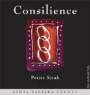 Consilience Petite Sirah 2001 Front Label