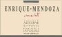 Enrique Mendoza Merlot 2010 Front Label