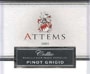 Attems Pinot Grigio 2003 Front Label