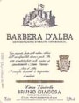 Bruno Giacosa Barbera d'Alba 2002 Front Label