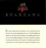 Shardana  1999 Front Label
