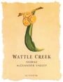 Wattle Creek Alexander Valley Shiraz 2000 Front Label
