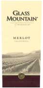 Glass Mountain Merlot 2000 Front Label
