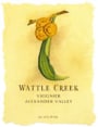 Wattle Creek Alexander Valley Viognier 2002 Front Label