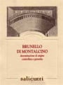 Salicutti Brunello di Montalcino 1998 Front Label