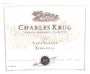 Charles Krug Zinfandel 2000 Front Label