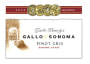 Gallo of Sonoma Pinot Gris 2002 Front Label