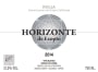 Exopto Cellars Horizonte de Exopto Blanco 2014 Front Label