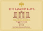 Domaine Carneros The Famous Gate Pinot Noir 2013 Front Label