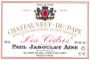 Jaboulet Chateauneuf du-Pape Les Cedres Blanc 2001 Front Label