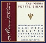 Marietta Cellars Petite Sirah 2000 Front Label