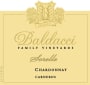 Baldacci Family Vineyards Sorelle Chardonnay 2015 Front Label