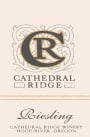 Cathedral Ridge Winery Columbia Gorge Riesling 2015 Front Label