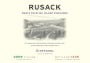 Rusack Catalina Island Zinfandel 2009  Front Label