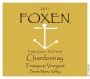 Foxen Tinaquaic Vineyard Chardonnay 2011  Front Label