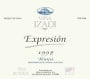 Bodegas Izadi Expresion Rioja 1998 Front Label