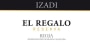 Bodegas Izadi El Regalo Reserva 2009 Front Label