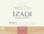 Bodegas Izadi  Rioja Crianza 2007 Front Label