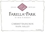 Farella Estate Cabernet Sauvignon Coombsville 2005 Front Label