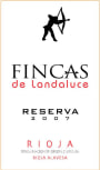 Bodegas Landaluce Fincas de Landaluce Reserva 2007 Front Label