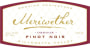 Dom. Meriwether Pinot Noir 2007 Front Label