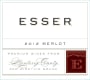 Esser Vineyards Merlot 2012  Front Label
