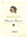 Da Vinci Chianti Riserva 2000 Front Label