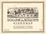 Domaine des Bosquets Gigondas Reserve 1999 Front Label