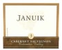 Januik Winery Columbia Valley Cabernet Sauvignon 2001 Front Label